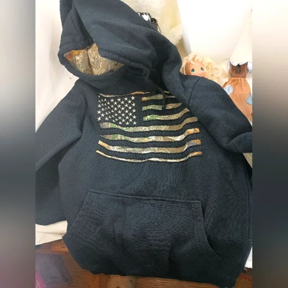 Buck wear camo flag hoodie on sale